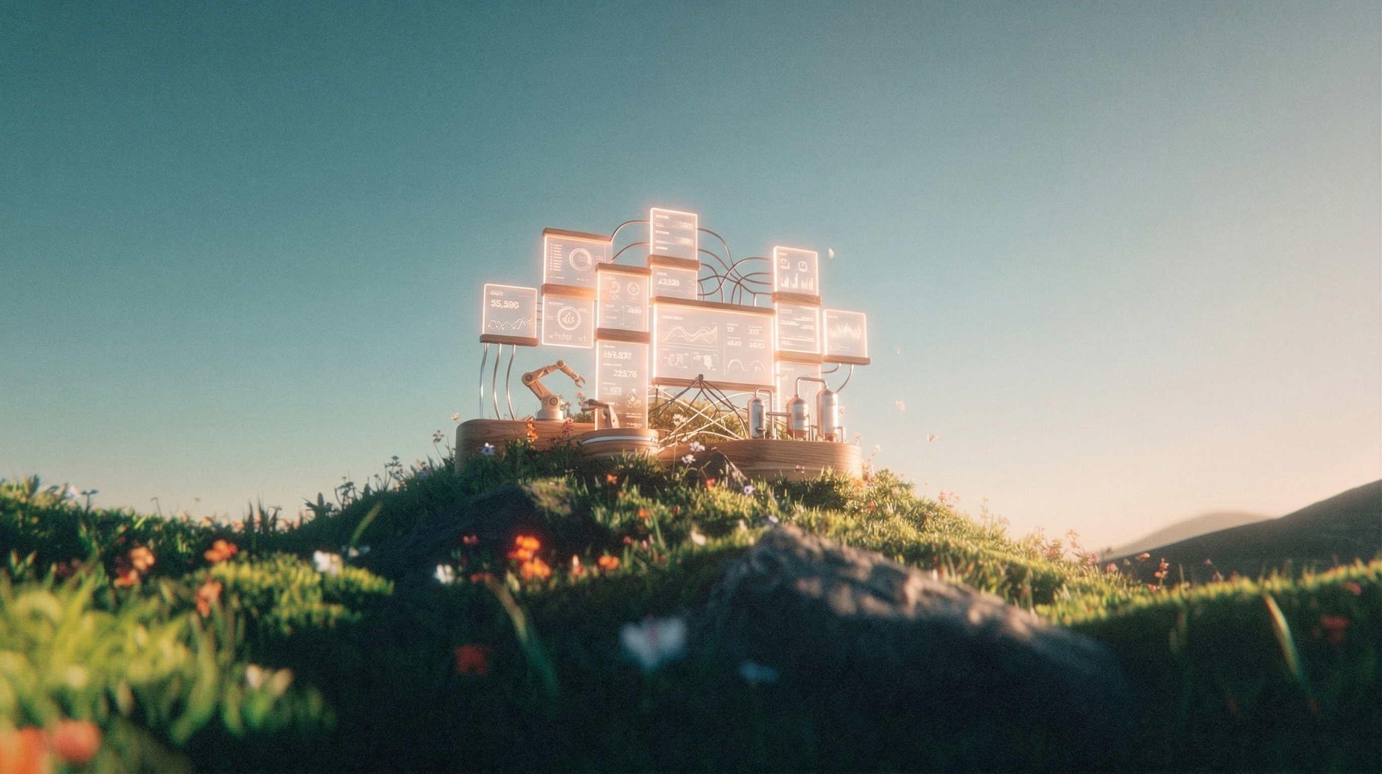 Grafana Dashboard — Live-Daten